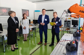 參訪下奧州圣波爾滕市職業高中（HTL）和維也納新城職業高中（HTL）