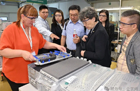 參訪匈牙利 Sanatmetal 股份有限公司了解“工學交替”合作育人方式